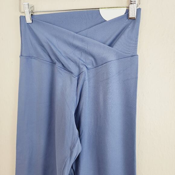 NWT Aerie Offline Real Me Crossover 7/8 Legging - Marbled Blue - Size Large - Picture 11 of 12